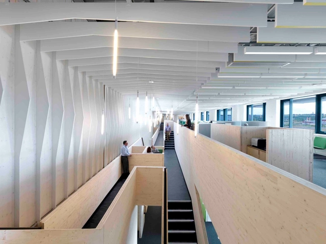 The Bridge / Threefold Architects - Interior Photography, Offices Interiors, Stairs, Handrail