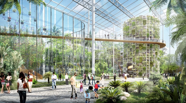 Sasaki divulga projeto de fazenda urbana em Xangai - Sustentabilidade