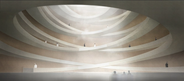 This Underground Bathhouse on the Korean Border Questions Architecture's Role in Geopolitical Tension - Featured Image