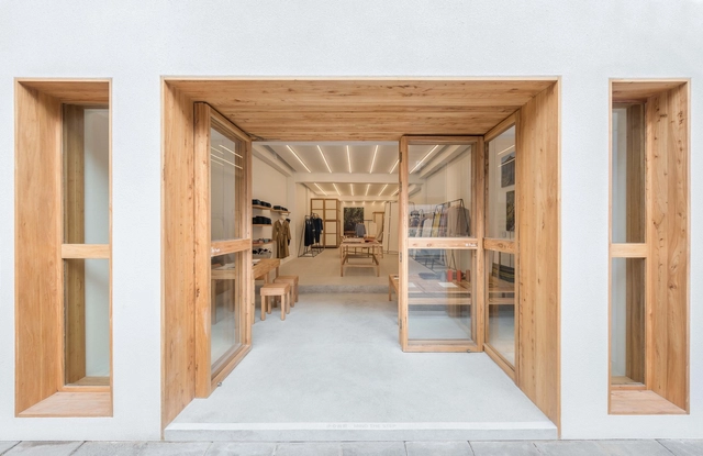 klee klee Brand-Launching Store / AIM Architecture - Door, Facade, Beam, Arch