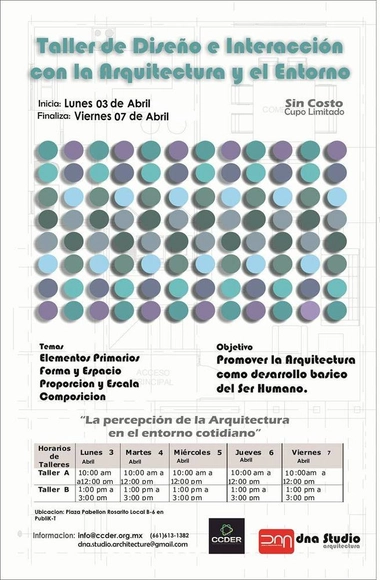 Taller de Diseño e Interacción con la Arquitectura y el Entorno - Imagen Principal