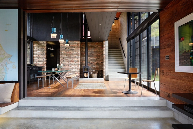  Inland House  / Gerrad Hall Architects - Houses, Door, Facade, Beam
