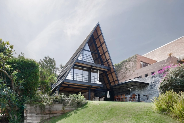 Casa A / Método - Casas, Jardín, Fachada