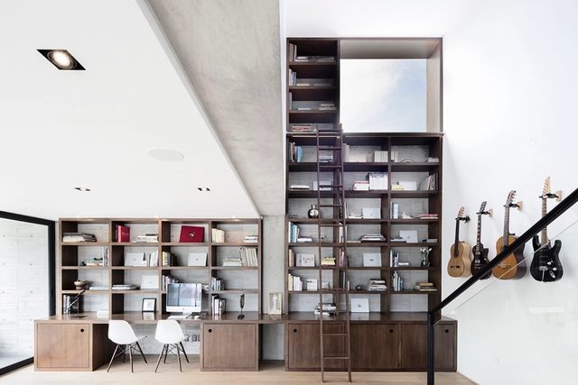 Casa 3:2	 / Método - Casas, Fachada, Barandas, Escaleras, Sillas, Mesas