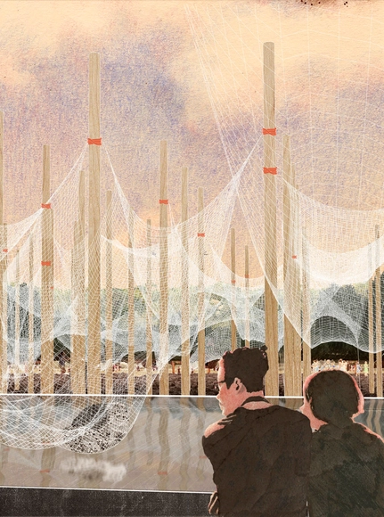 '5.5 Kg PAVILION', proyecto finalista en concurso YAP_Constructo 2016 /  Contrucci  + Sfeir  - Imagen Principal