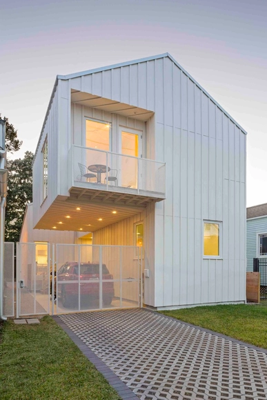 7510 Zimple / OJT - Houses, Facade, Door, Stairs