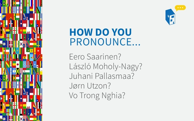 How to Pronounce the Names of 22 Notable Architects - Featured Image