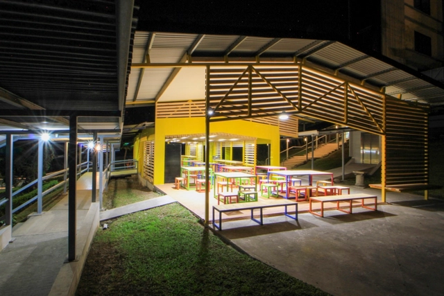  Cenfotec Lounge / Entre Nos Atelier - Otros Edificios, Fachada, Fijación Vigas
