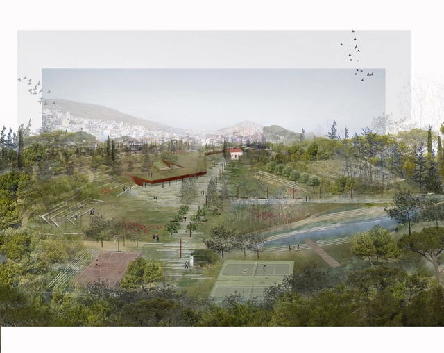 Topio7’s Revitalisation of Former Cemetery Merges Urban Park and City in Athens - Forest