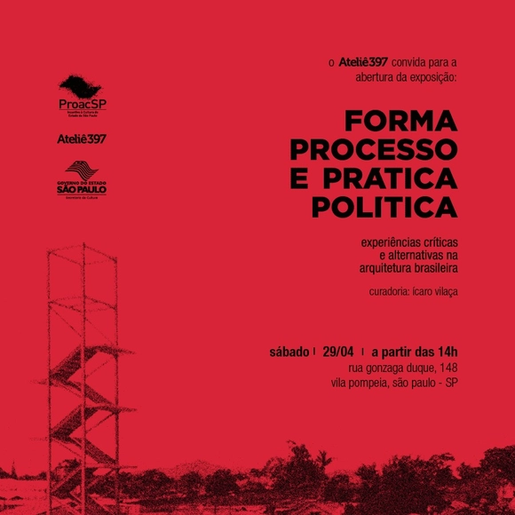 Abertura da Exposição "Forma, processo e prática política" - Imagem de Destaque