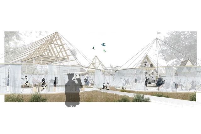 Finalista YAP7: Campamento en el Parque / República Portátil - Imagen Principal