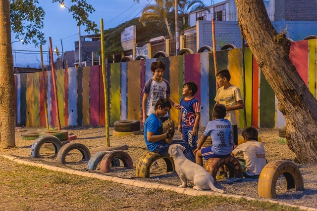 Se inaugura el Espacio Público Infantil 'Villa Clorinda de Málaga' en Comas, Lima - Imagen Principal