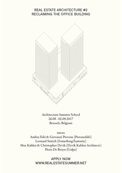 Call for Applications: Real Estate Architecture #2, Reclaiming the Office Building  - Featured Image
