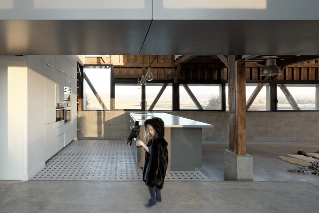 O celeiro / ZIEGLER Antonin architecte - Casas