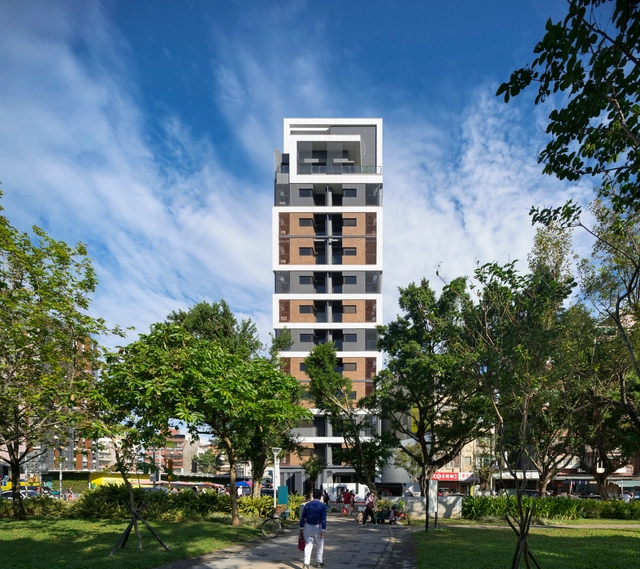 台北市禾硕荣星集合住宅 / 萧力仁建筑师事务所 - 居住建筑