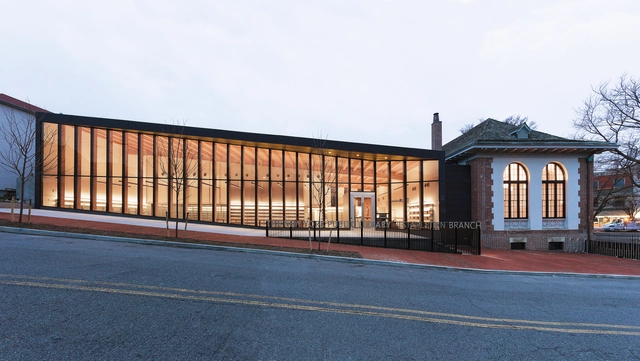 Biblioteca Stapleton / Andrew Berman Architect - Bibliotecas