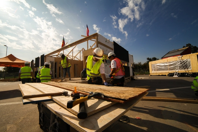 Construye Solar 2017 inaugura en Chile su 'villa solar' con prototipos sustentables de viviendas social - Imagen Principal
