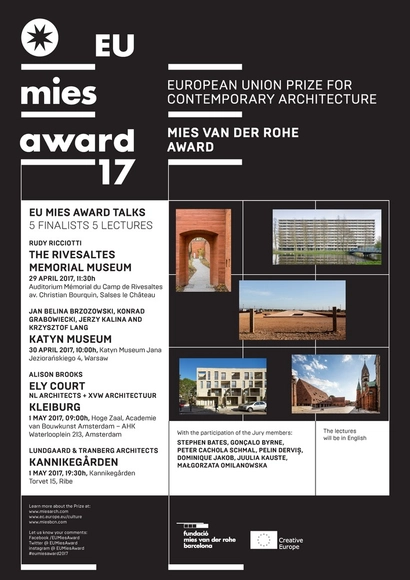 MIES TALKS – Finalist Lectures Series of the EU Mies Award 2017 - Featured Image