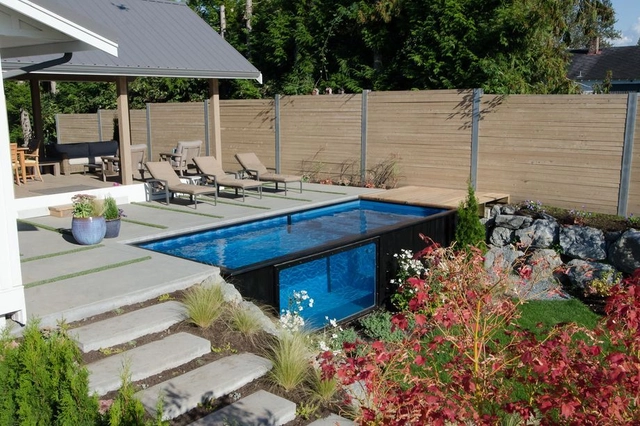Modpool transforma contêineres usados em piscinas  - Imagem de Destaque