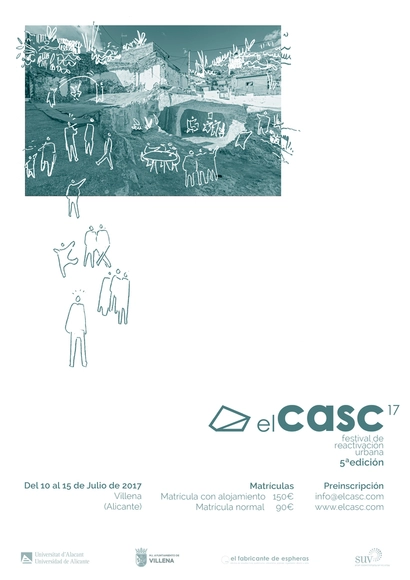 V Festival de reactivación urbana, arte y arquitectura. elCASC 2017 - Imagen Principal
