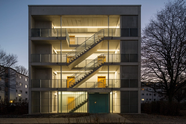 Bremer Punkt / Lin Architects Urbanists - Apartamentos