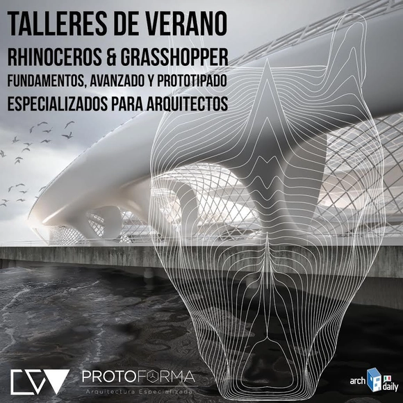 TALLERES DE VERANO RHINOCEROS 5.0 PARA ARQUITECTOS - Imagen Principal