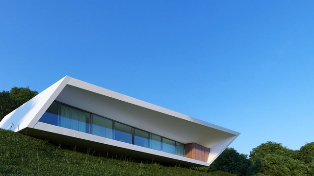 White Line / Nravil Architects - Houses, Facade