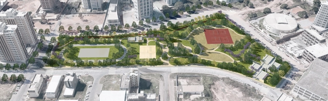 1º Lugar no Concurso Parques Central e Sul de Águas Claras - DF  - Parque