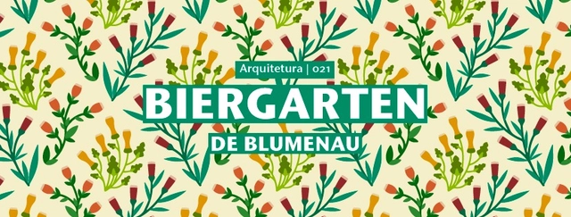 Concurso de ideias para estudantes Projetar.org #021: Biergarten em Blumenau - Imagem de Destaque
