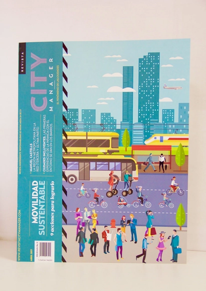 Esta edición de la Revista City Manager se enfoca en movilidad urbana - Imagen Principal