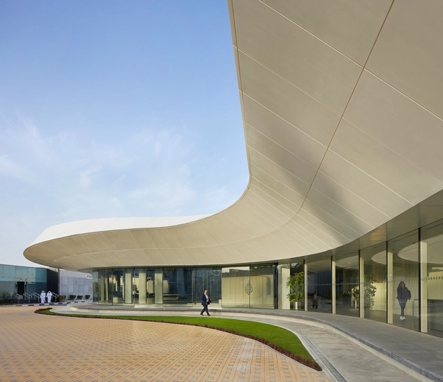 Al Jazeera Network Studio Building / Veech X Veech - Institutional Buildings, Facade
