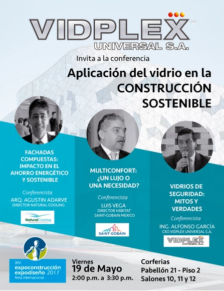 Conferencia 'Aplicación del vidrio en la construcción sostenible' - Imagen Principal