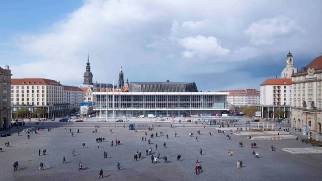 Kulturpalast in Dresden / gmp Architects - Refurbishment, Facade