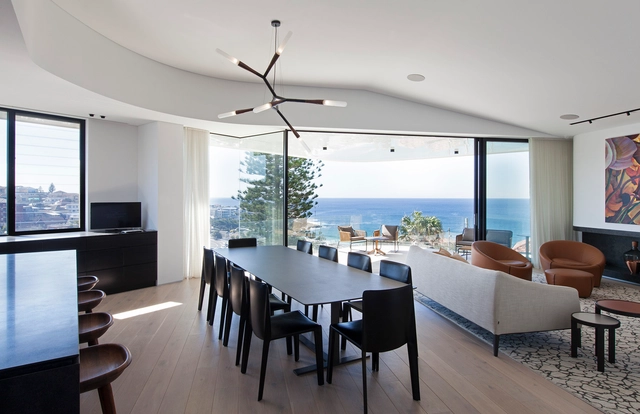 Tamarama House / Porebski Architects - Houses, Kitchen, Door, Beam, Table, Chair