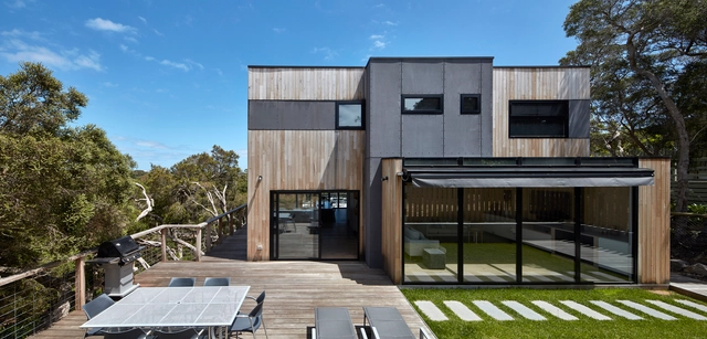 Beach House / DX Architects - Exterior Photography, Houses, Facade, Table