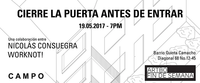Inauguración de 'Cierre la puerta antes de entrar' en ARTBO Fin de Semana - Imagen Principal