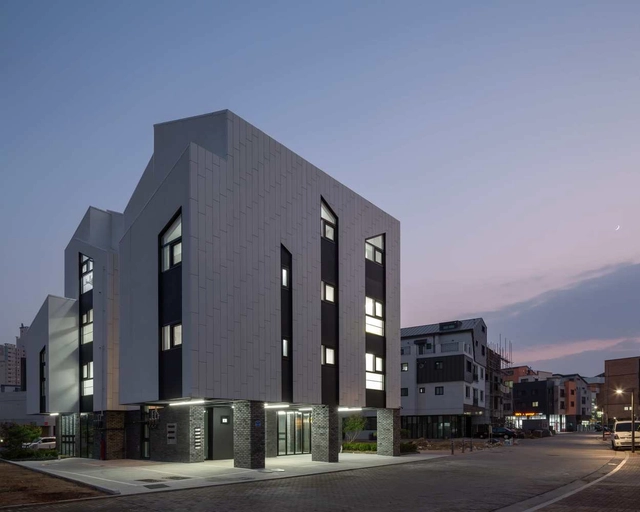 Complejo Paju Unjeong / Studio Origin - Arquitectura De Uso Mixto