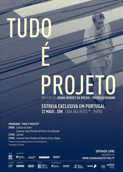 Estreia do filme "Tudo é Projeto" de Joana Mendes da Rocha na Casa das Artes - Imagem de Destaque