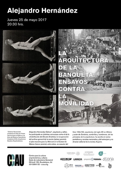 Conferencia Arquitectura de la banqueta: ensayos contra la movilidad por Alejandro Hernández - Imagen Principal