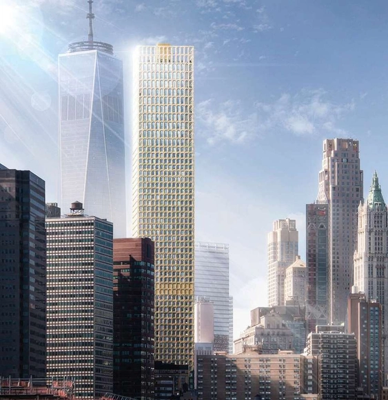 Adjaye Associates divulga proposta de arranha-céu em Nova Iorque - Imagem de Destaque