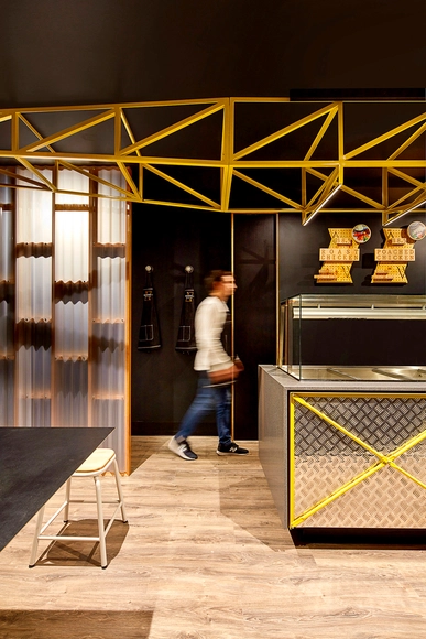 KLANG & CO. Asian Food Depot  / PNEU Architects - Restaurant, Door, Facade, Lighting