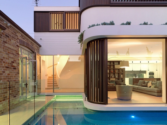 La casa de la piscina / Luigi Rosselli Architects - Casas