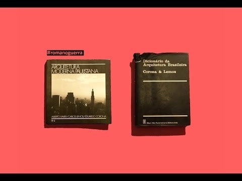 Campanha no catarse para relançar dois livros de peso da arquitetura brasileira - Imagem de Destaque