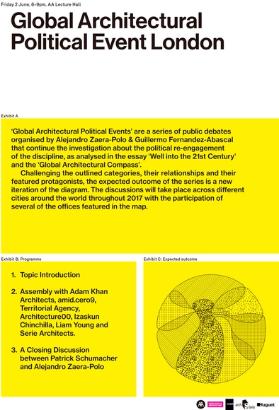 Global Architectural Political Event London - Featured Image