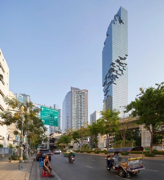 El MahaNakhon de Büro Ole Scheeren, fotografiado por Hufton + Crow - Imagen Principal