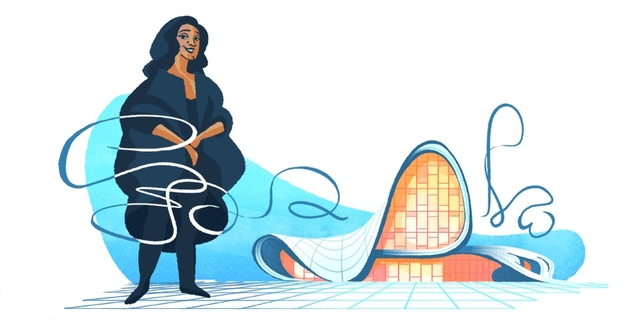 Google conmemora a Zaha Hadid a través de un nuevo doodle  - Imagen Principal