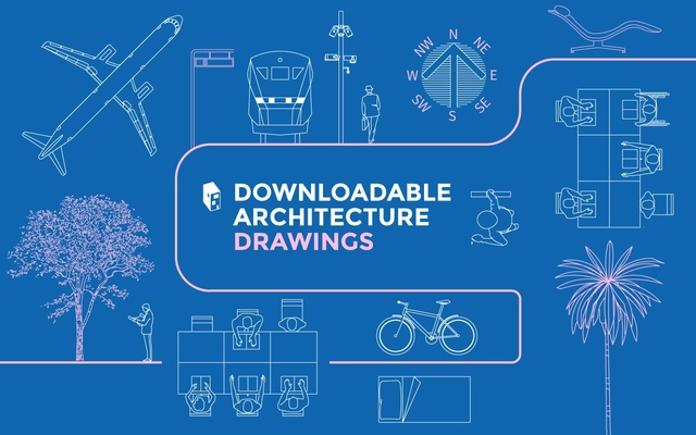 一大波DWG格式建筑素材等你来拿! - 主图