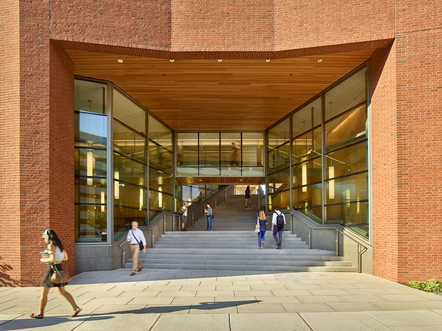 New College House / Bohlin Cywinski Jackson - Dorms, Facade, Column