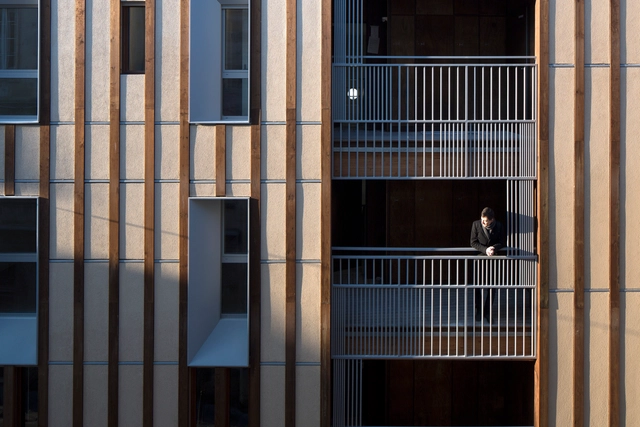 三种不同尺度的‘栖息之地’,满足住宅的城市语汇 Triptyk / whyarchitecture - 公寓