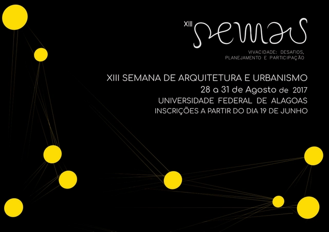 XIII Semana de Arquitetura e Urbanismo  - Imagem de Destaque